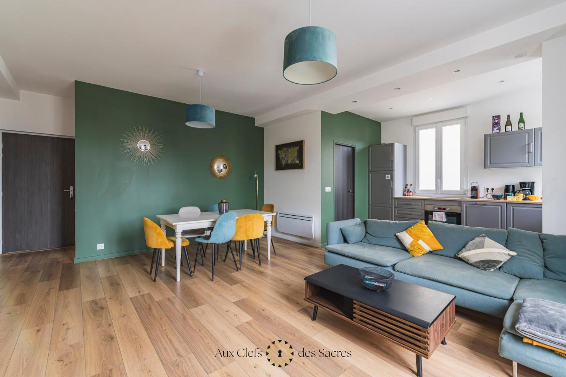 Ponsardin #55 Spacieux Appartement 3 Ch 6 Couchages Реймс Екстериор снимка