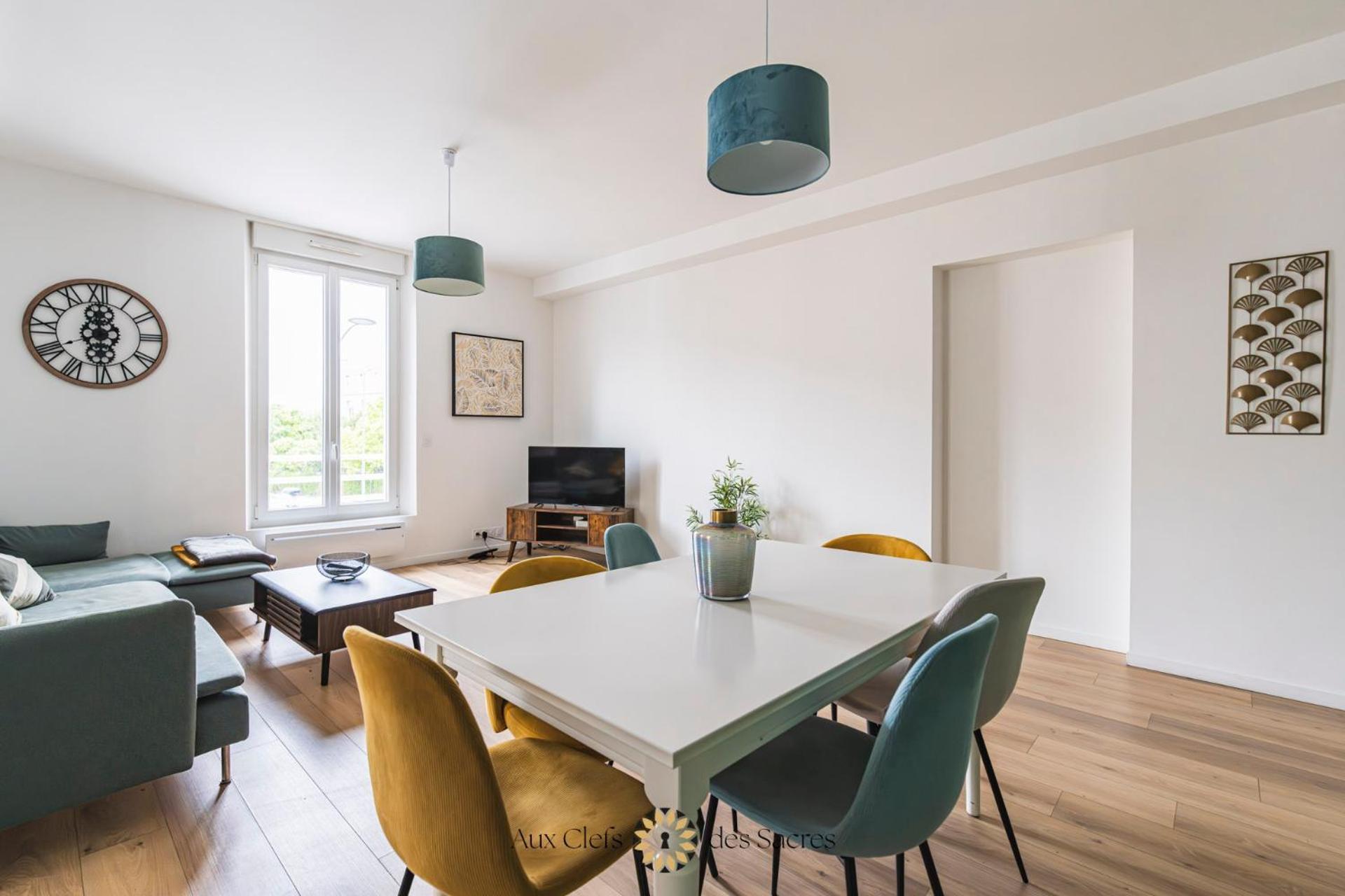 Ponsardin #55 Spacieux Appartement 3 Ch 6 Couchages Реймс Екстериор снимка